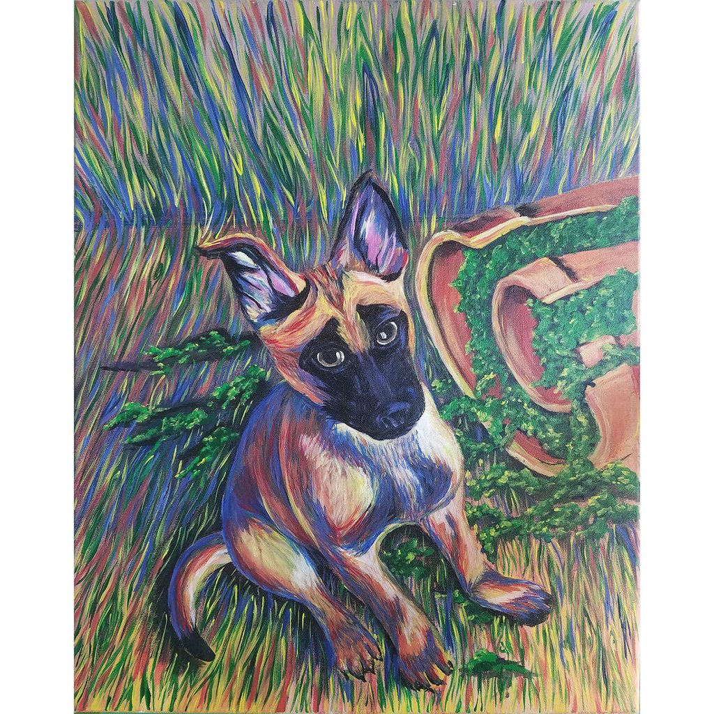 DIY Custom Pet Portrait Tutorial