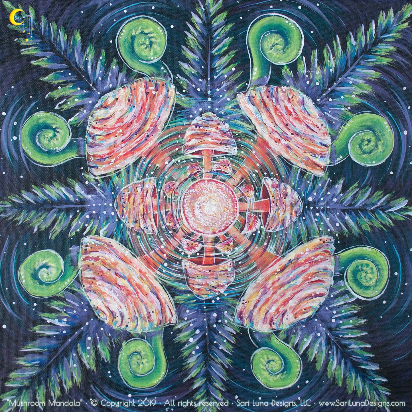 Mushroom Mandala